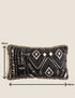Chenille Patterned Bolster Cushion